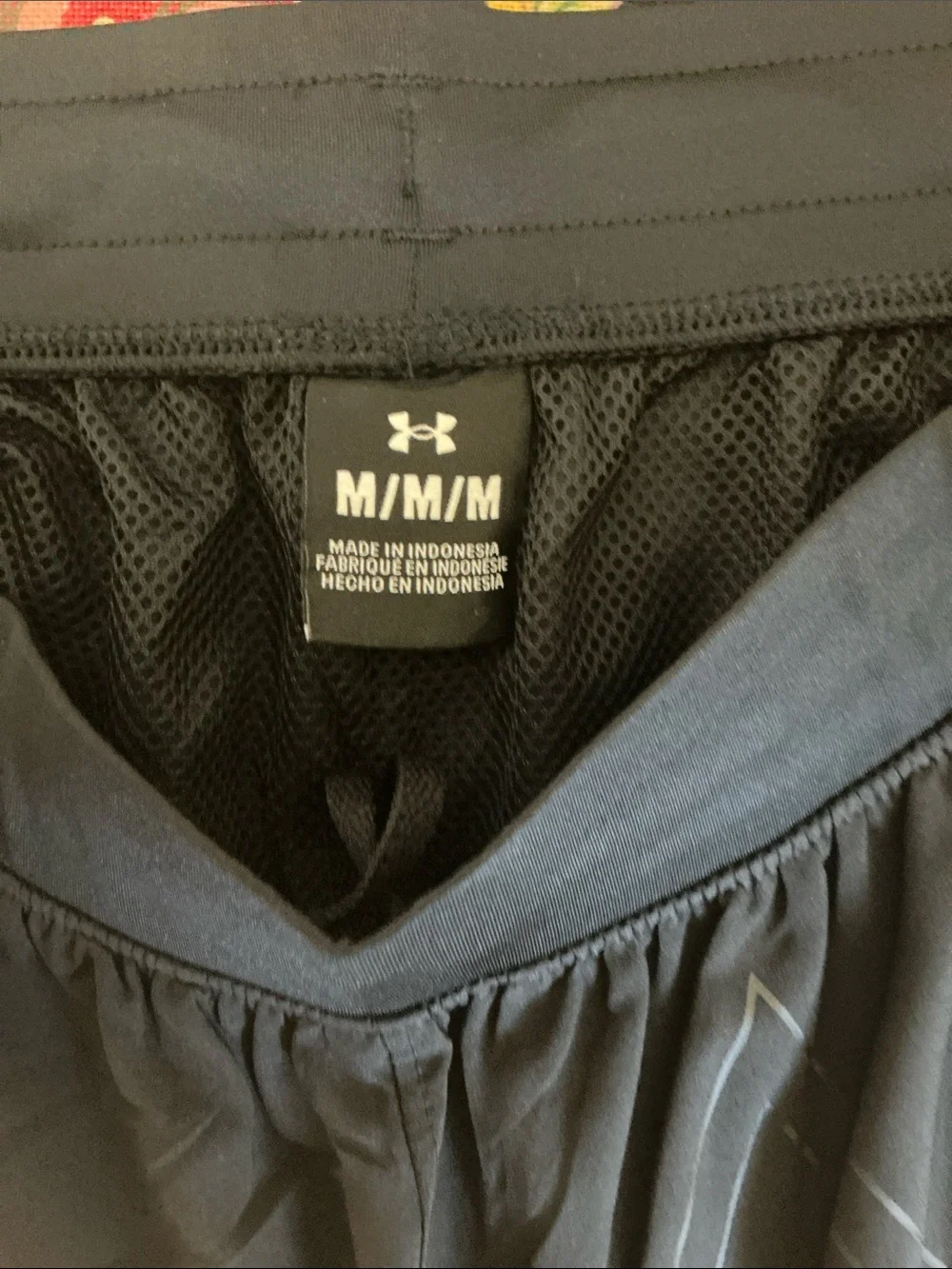 Under Armour Black Charleston Athletic Shorts